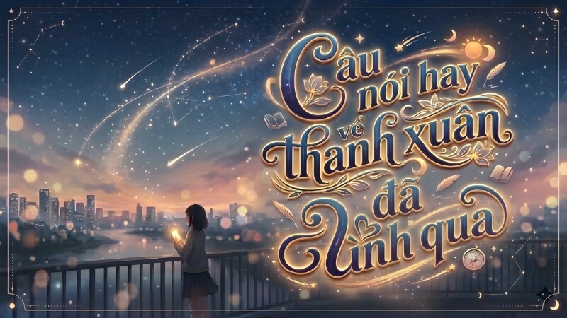 Câu nói hay về thanh xuân đã qua