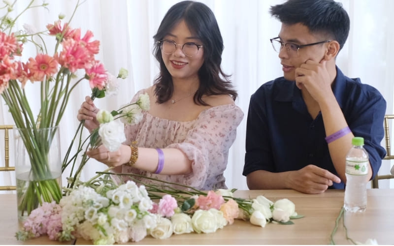 Wild Bloom Concept chuyên workshop hoa khô sáng tạo.