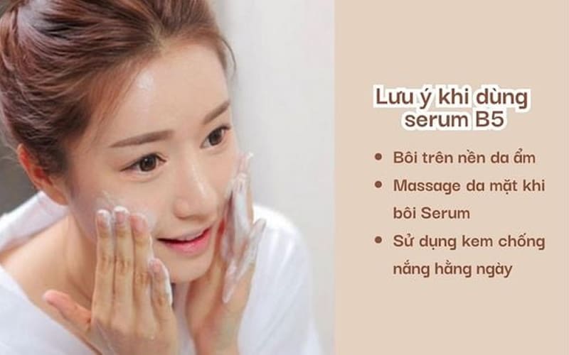 Những lưu ý khi sử dụng vitamin B5