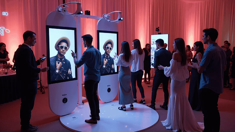 AI Photobooth - Biến khách mời thành nhân vật nghệ thuật