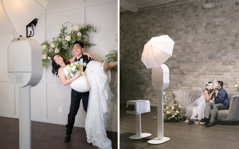 Kích thước tiêu chuẩn của một photobooth đám cưới là bao nhiêu?