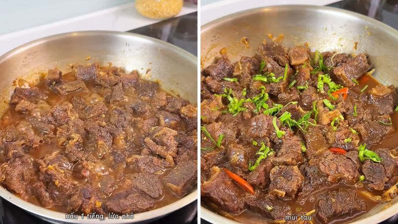 Thưởng thức bò kho gừng kiểu Bắc Thưởng thức bò kho gừng kiểu Bắc