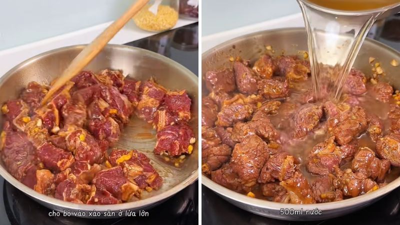 Nấu bò kho gừng kiểu Bắc Nấu bò kho gừng kiểu Bắc