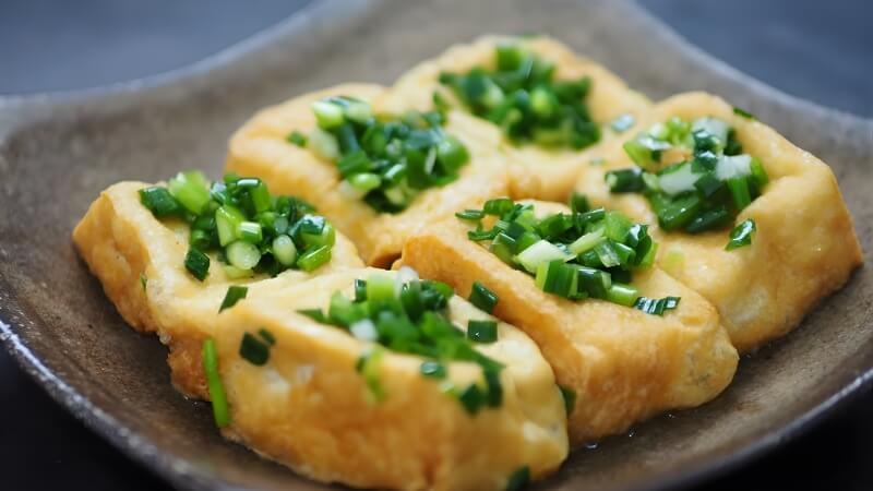 Đậu phụ tẩm hành truyền thống Đậu phụ tẩm hành truyền thống