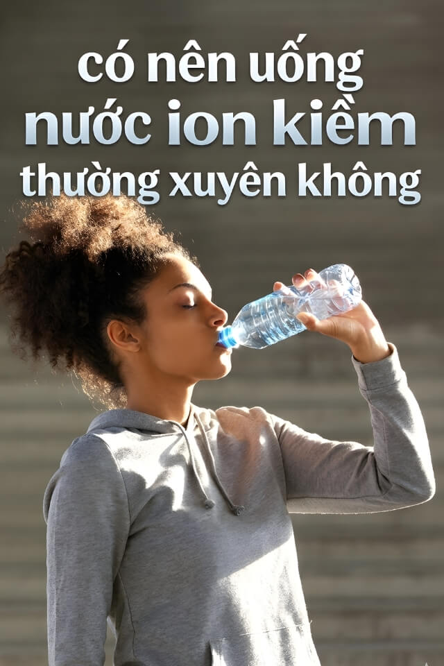 Có nên uống nước ion kiềm thường xuyên không? Lời khuyên y khoa