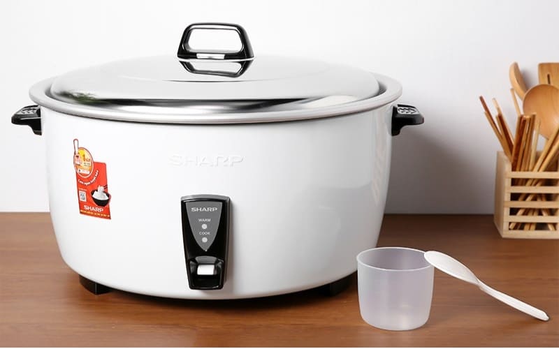 Dung tích phù hợp giúp nấu đủ cơm cho gia đình.