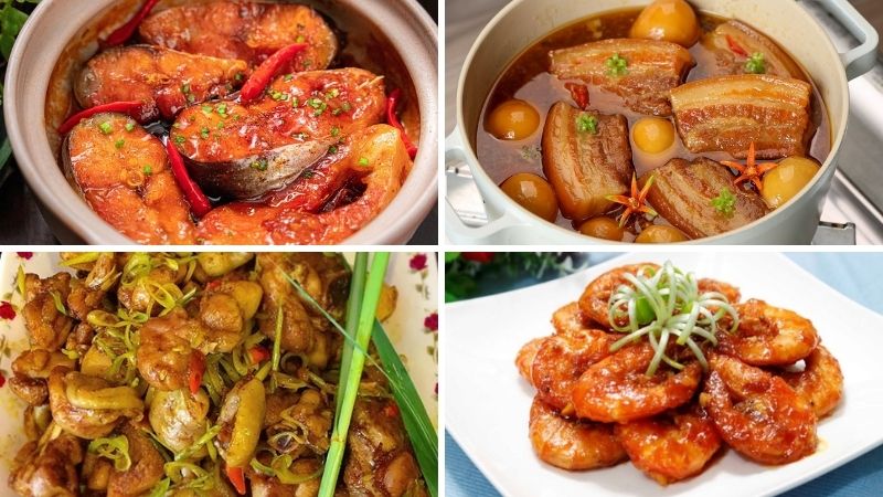 Các mâm cơm gia đình 4 người ngon và đủ chất nhất Các mâm cơm gia đình 4 người ngon và đủ chất nhất