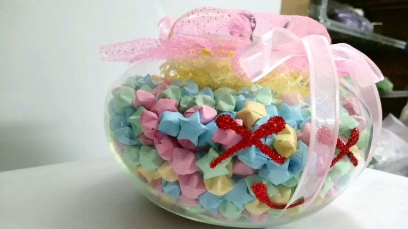 Hũ sao giấy handmade kỳ công