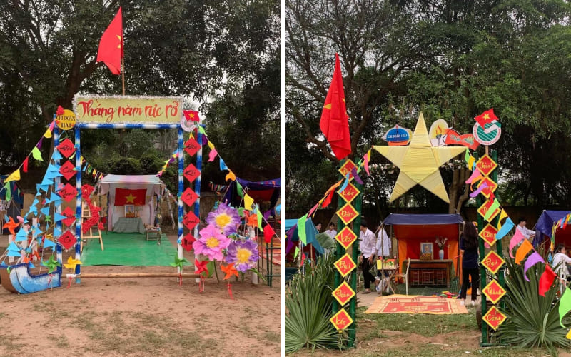 Cổng trại đẹp