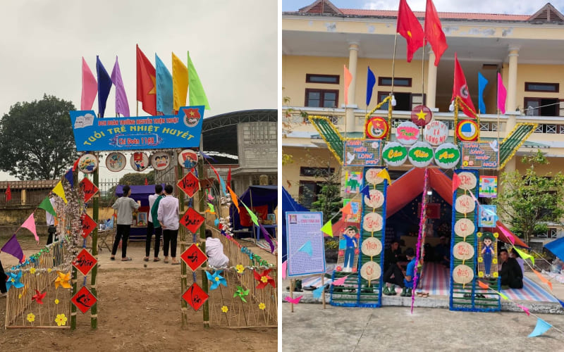 Cổng trại đơn giản