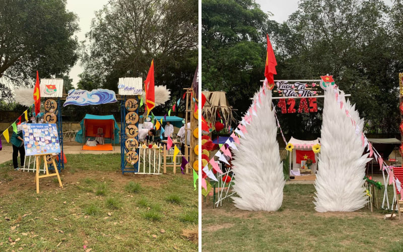 Mẫu cổng trại hiện đại, sáng tạo