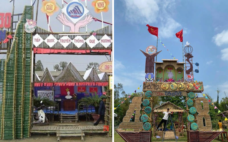 Mẫu cổng trại độc đáo