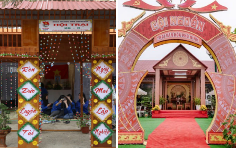 Mẫu cổng trại đạt giải ấn tượng