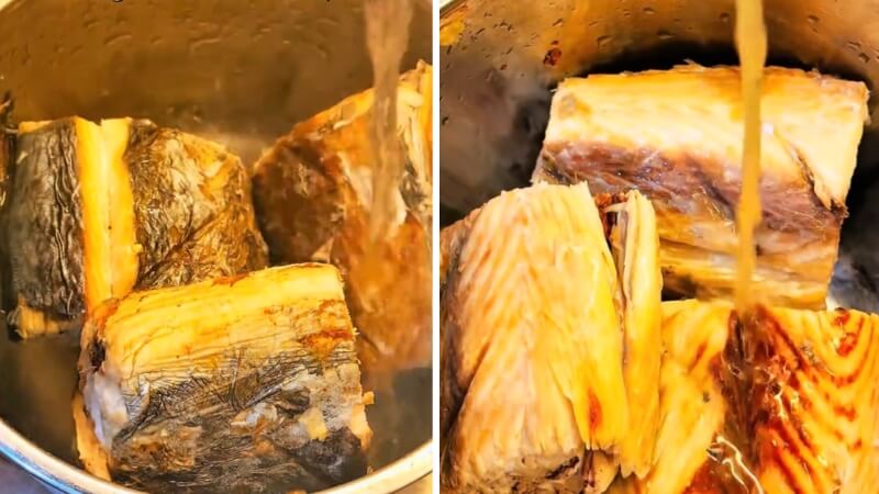 Sơ chế cá thu sạch, khử tanh kỹ