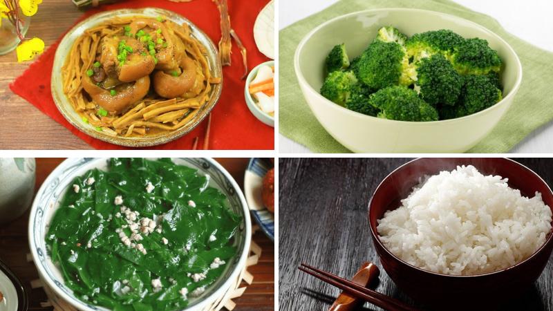 Mâm cơm cho chủ nhật