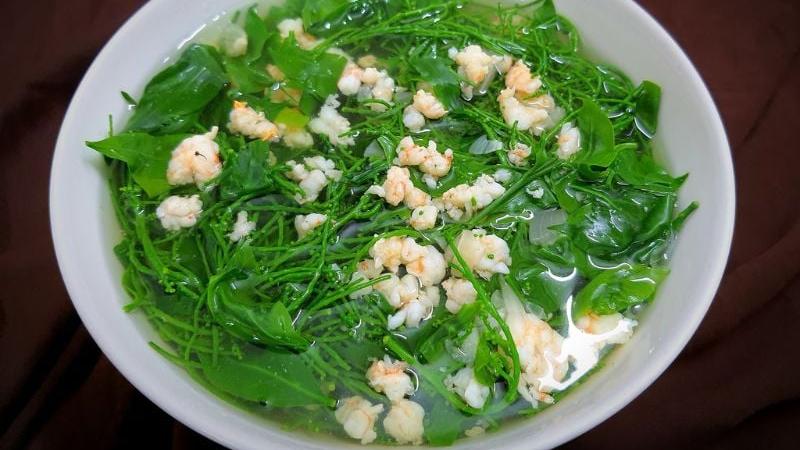 Đối tượng nên hạn chế ăn rau sắng