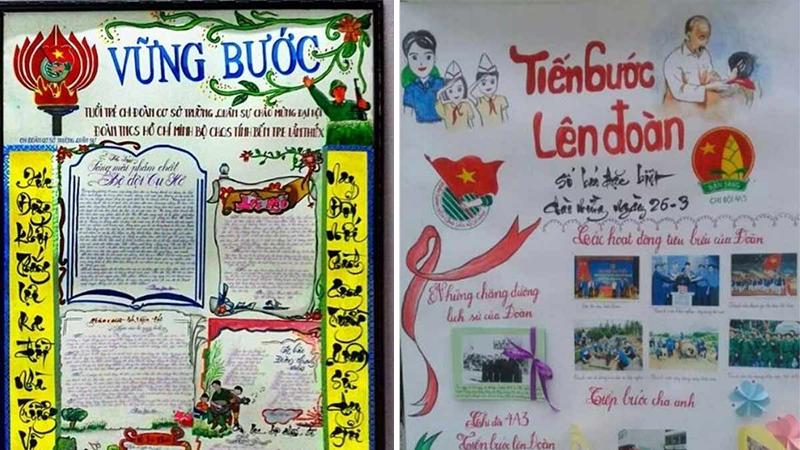 Trang trí bảng mini 3