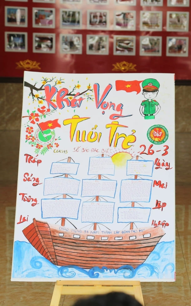 Top 50+ mẫu báo tường 26/3 đẹp, sáng tạo nhất 2026