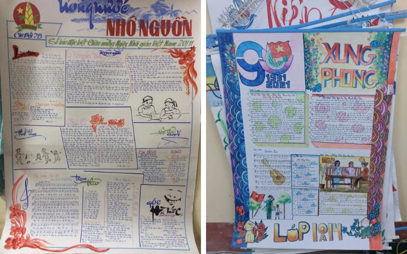 Bố cục trình bày khoa học giúp người xem dễ dàng theo dõi.