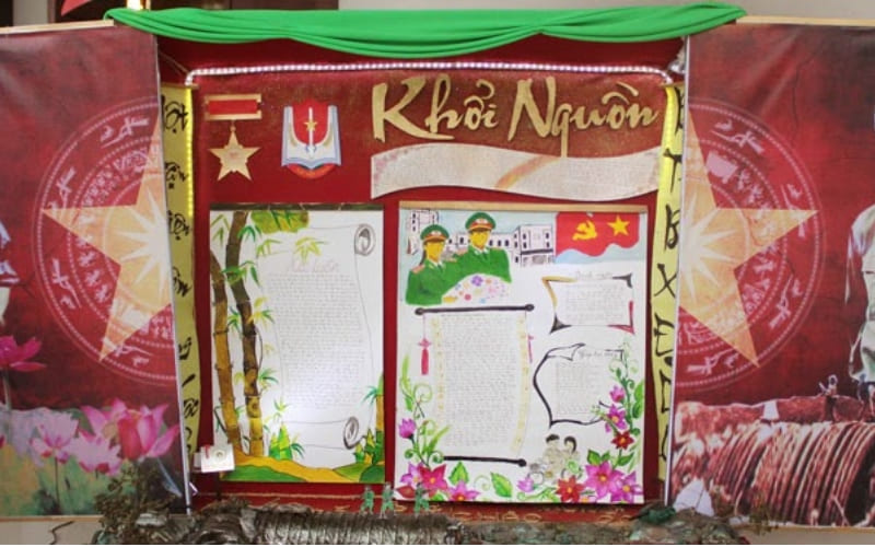 Kiểu báo tường này thu hút người xem ngay từ cái nhìn đầu tiên.