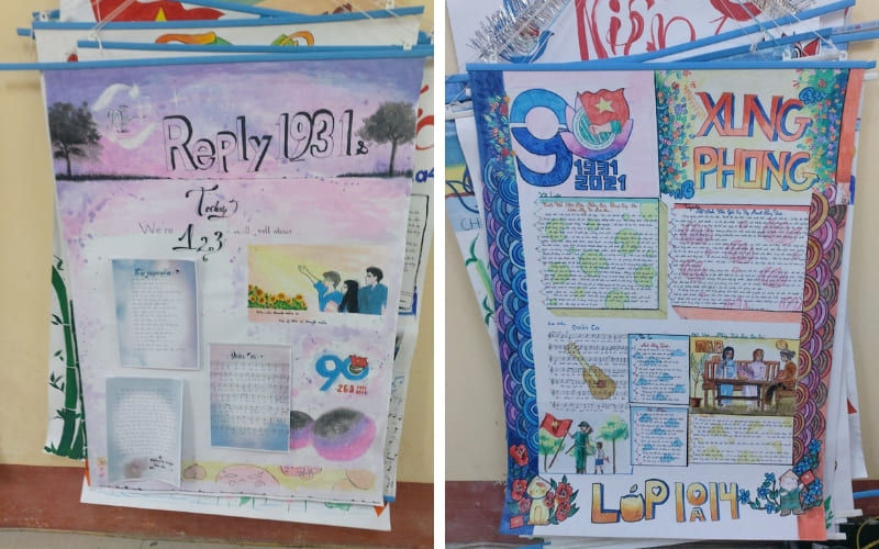 Lời chúc, kỷ niệm và cảm nghĩ chân thành được đưa vào.