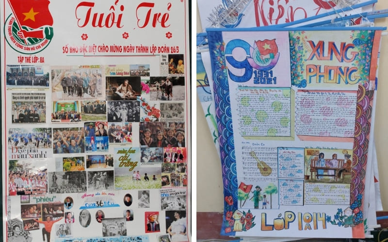 Nhóm học sinh phát huy tối đa sự sáng tạo cá nhân.