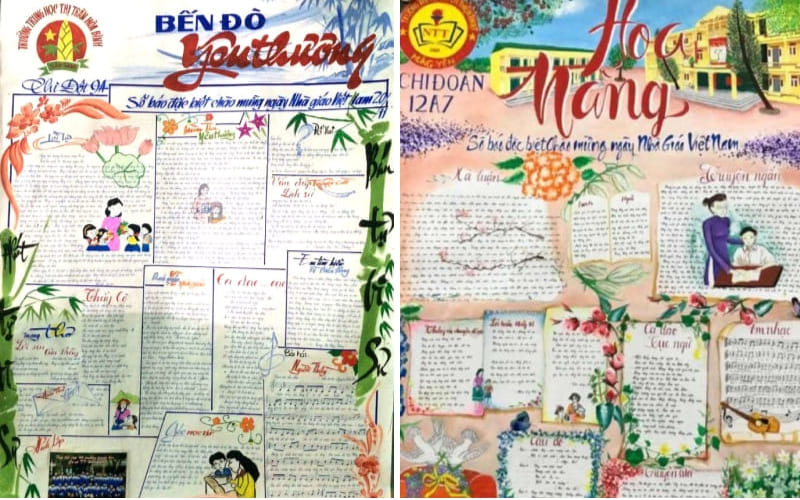 Chủ đề này giúp báo tường dễ ghi nhớ và tạo ấn tượng.