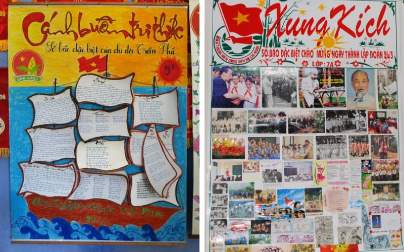 Cách phối màu mới lạ tạo tổng thể sinh động, bắt mắt.