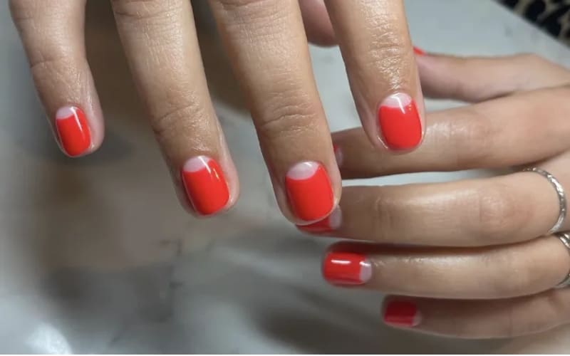 Kiểu nail này đẹp nhưng cần thực hiện tỉ mỉ.