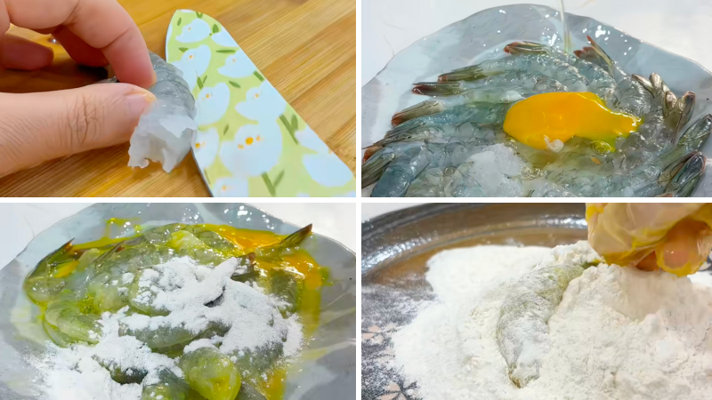 Bước 1: Sơ chế nguyên liệu Bước 1: Sơ chế nguyên liệu