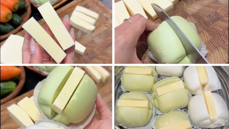 Hấp bánh bao Hấp bánh bao