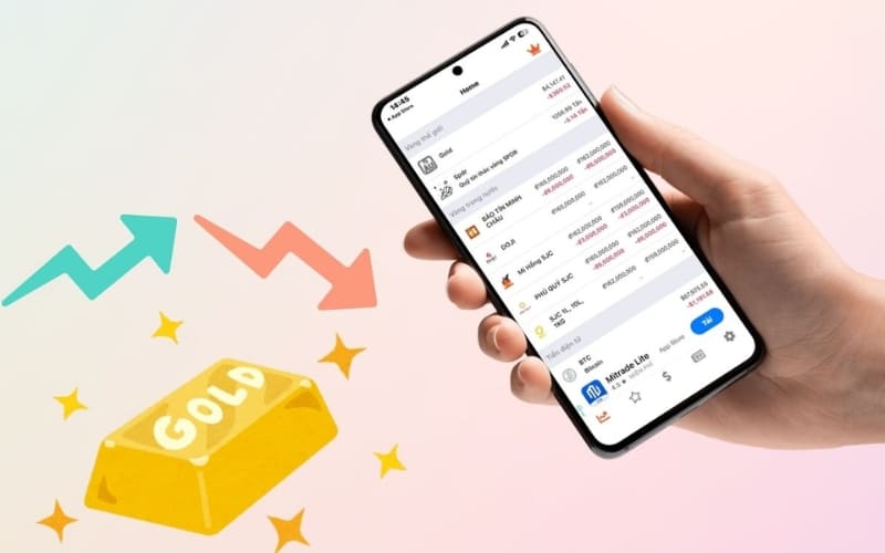 Người dùng iPhone có thể thêm widget để xem giá vàng trực tiếp. Người dùng iPhone có thể thêm widget để xem giá vàng trực tiếp.