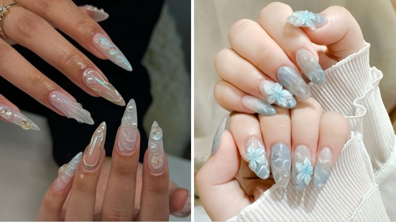 Chọn màu xanh biển, trắng hoặc vỏ sò để nàng trông thật rực rỡ dưới nắng vàng Chọn màu xanh biển, trắng hoặc vỏ sò để nàng trông thật rực rỡ dưới nắng vàng