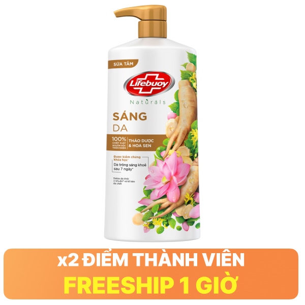 Sữa tắm Lifebuoy thảo dược & hoa sen 784ml