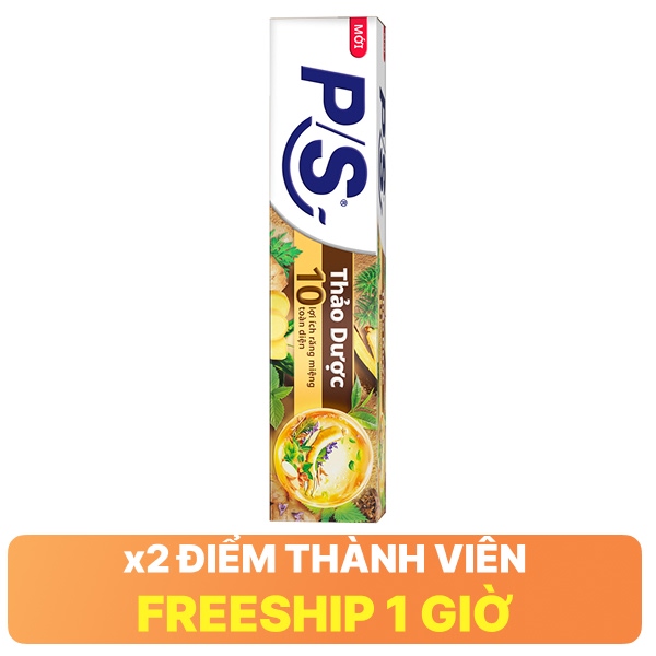 Kem đánh răng P/S thảo dược 150g