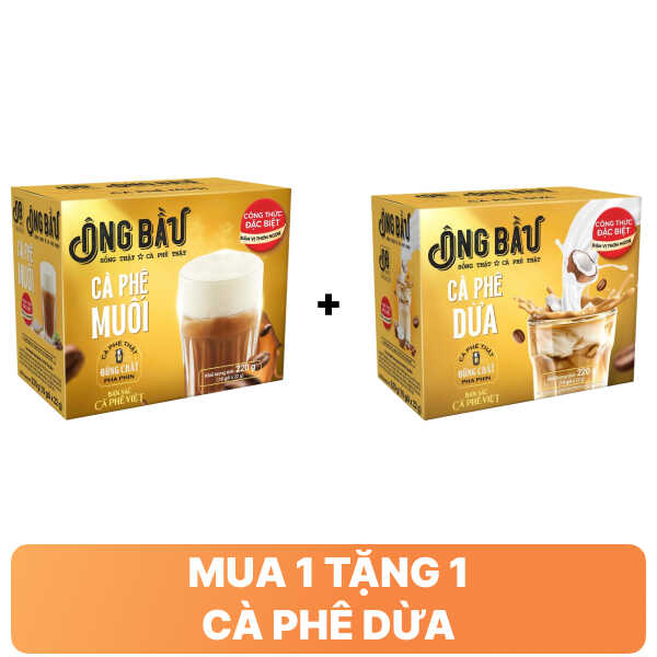 Cà phê muối Ông Bầu 220g