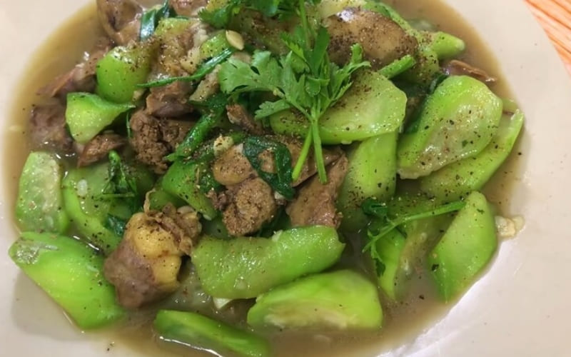 Món ăn hoàn thiện có hương vị thơm ngon hấp dẫn