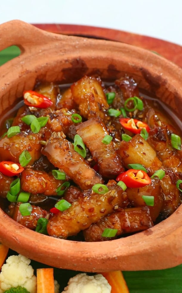 3 cách nấu món thịt kho mắm ruốc sả thơm ngon