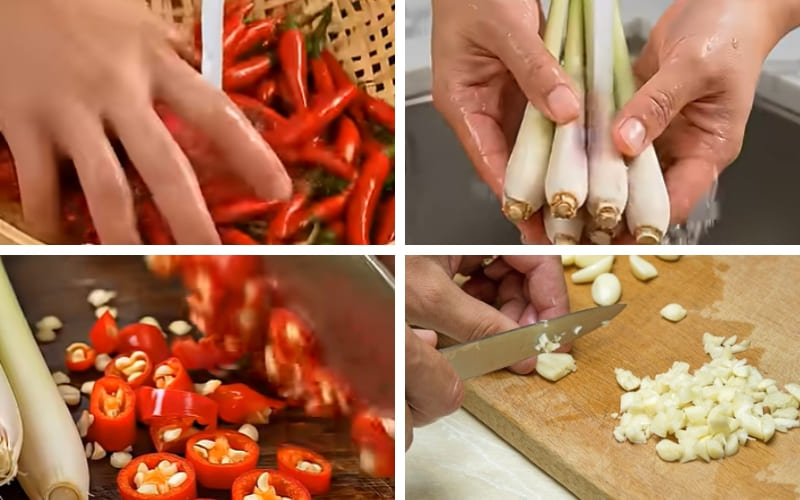 Sơ chế kỹ nguyên liệu giúp món ăn dậy hương trọn vị.