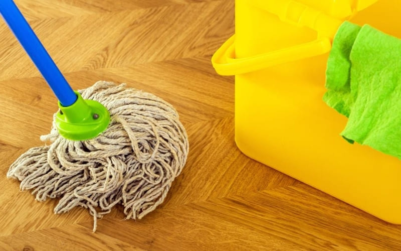 Nhỏ tinh dầu vào nước lau nhà đuổi muỗi hiệu quả.