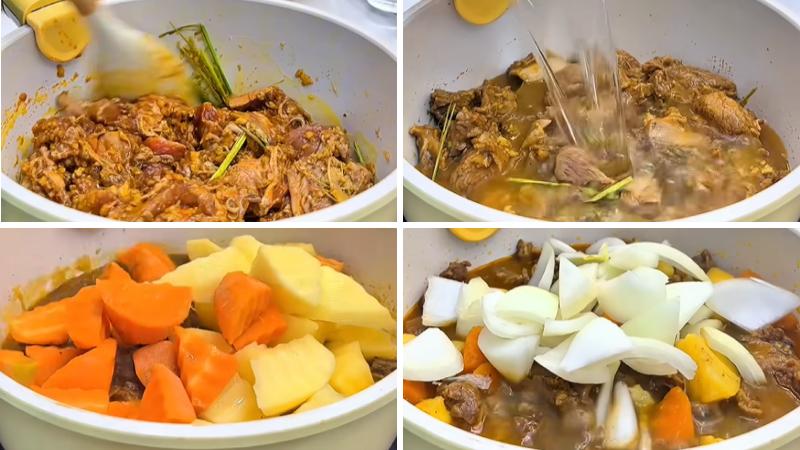 Nấu bò kho