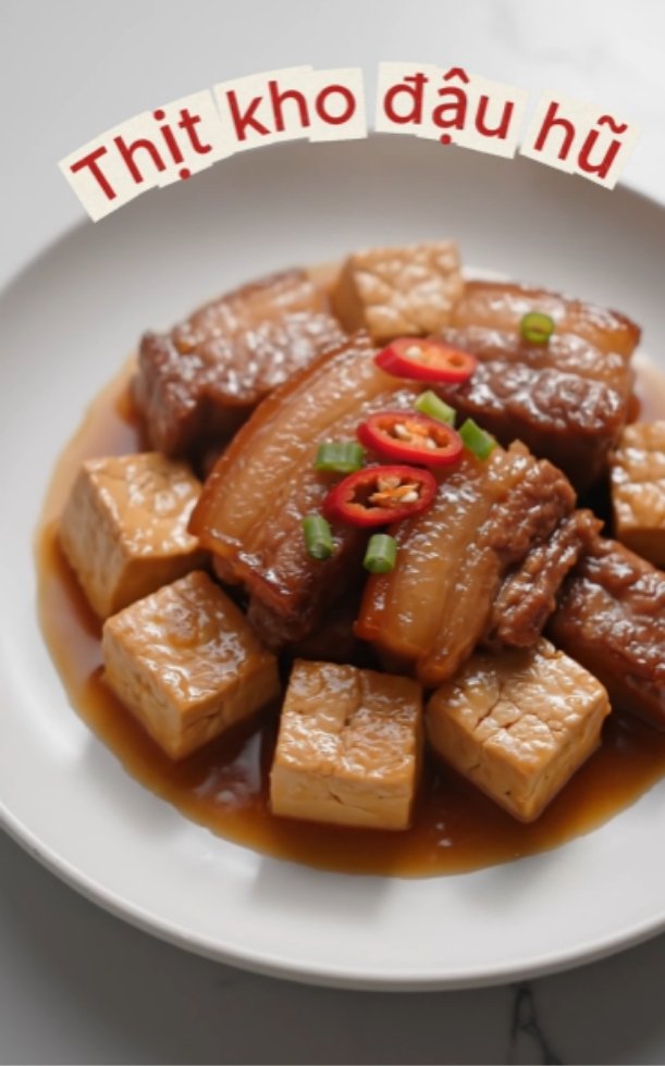 Bí quyết làm thịt kho tàu hũ ngon hết ý, ăn hoài không ngán