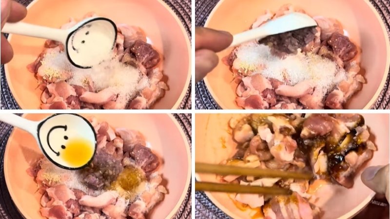 Ướp thịt ba chỉ