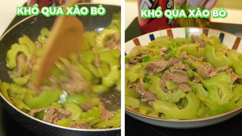 Bò xào khổ qua
