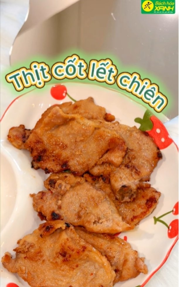 2 cách ướp thịt cốt lết chiên thấm vị, mềm ngon