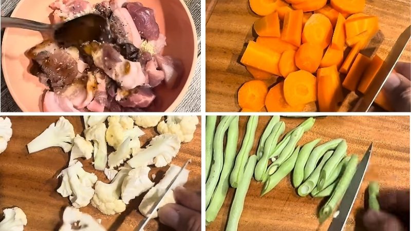 Sơ chế nguyên liệu