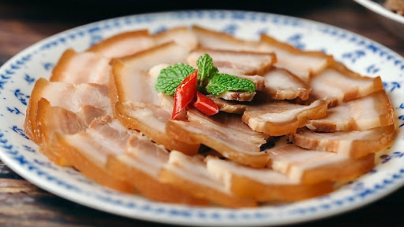 Thịt heo ngâm mắm