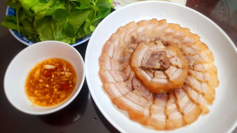 Thịt heo ngâm mắm
