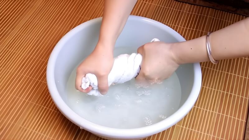 Cách giặt chiếu trúc đúng cách