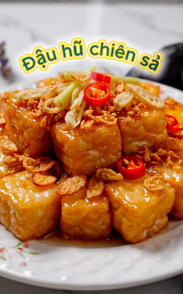 2 cách làm đậu hũ chiên sả ớt ngon tuyệt bắt cơm vô cùng